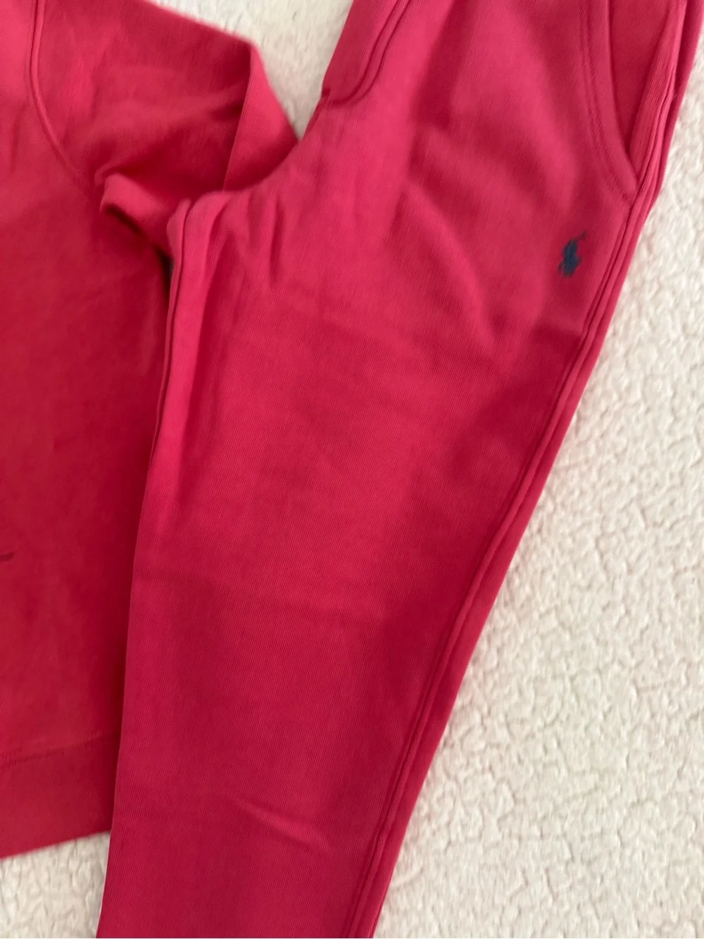 New boys girls Sz 7 Polo Ralph Lauren Sweatpants, sweatshirt with Bear